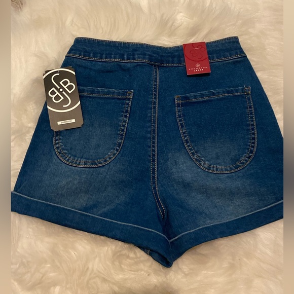 Boom Boom Super Hi-Rise Jeans Shorts, Highwaisted Denim Shorts, size 3 - Picture 14 of 16
